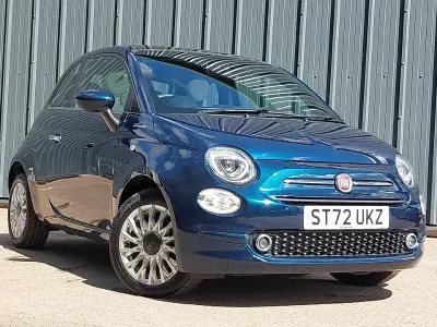 Begagnad Fiat 500 Dolcevita 70 HK (51 kW) 2022 Blå Halvkombi