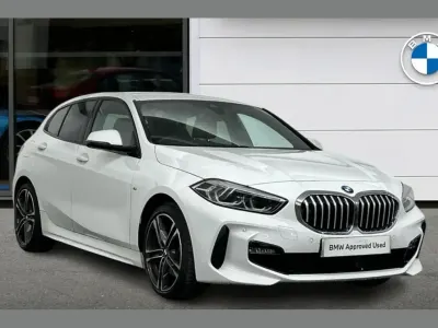 Used BMW 118 M Sport 134 HP (98 kW) 2024 White Hatchback