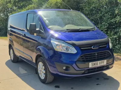 Used Ford Transit Custom Trend 125 HP (91 kW) 2016 Blue Van