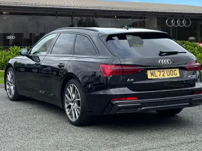 Used Audi A6 Black Edition 204 HP (150 kW) 2022 Black Estate