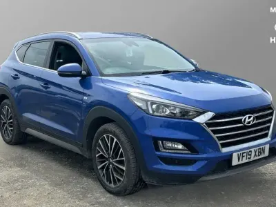 Used Hyundai Tucson Premium 185 HP (136 kW) 2019 Blue SUV