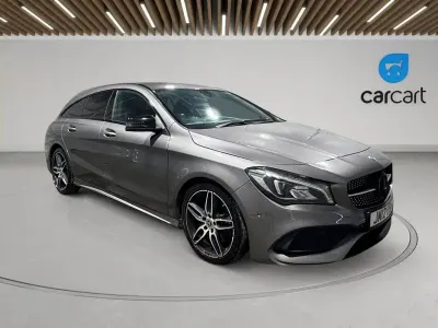 Used Mercedes CLA220 Shooting Brake AMG line 177 HP (130 kW) 2017 Grey Estate