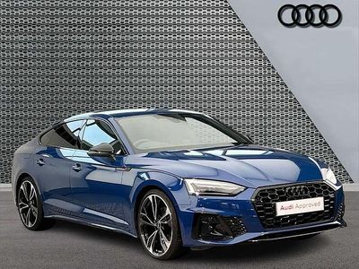 Used Audi A5 Sportback Black Edition 161 HP (118 kW) 2024 Blue Hatchback