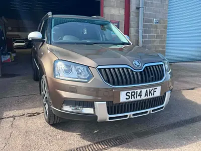 Used Skoda Yeti 170 HP (125 kW) 2014 Brown SUV