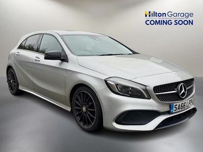 Silver Used 2017 Mercedes A200 AMG Line Premium Hatchback | £11,850 (Fair price)