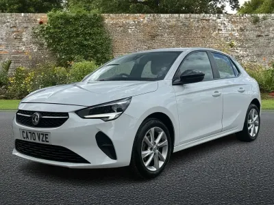 Usado Vauxhall Corsa 75 HP (55 kW) 2020 Branco Citadino