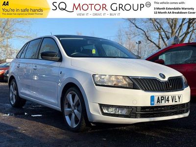 White Used 2014 Skoda Rapid Elegance Hatchback | £3,990 (Fair price)