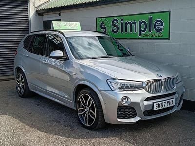 Begagnad BMW X3 M Sport 2017 Silver SUV
