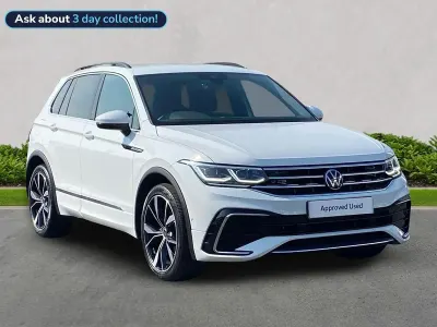 Used VW Tiguan R-line 150 HP (110 kW) 2023 White SUV