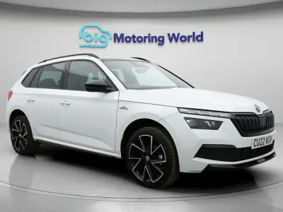 Used Skoda Kamiq Monte Carlo 150 HP (110 kW) 2022 White SUV