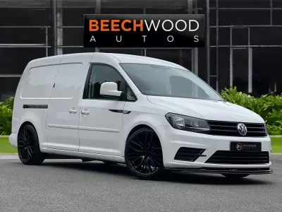Used VW Caddy Trendline 102 HP (75 kW) 2018 White MPV