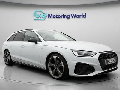 Used Audi A4 Black Edition 148 HP (108 kW) 2022 White Estate