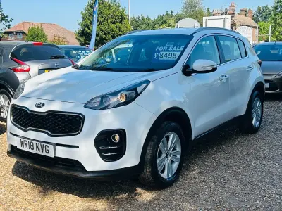 Usado Kia Sportage 177 CV (130 kW) 2018 Blanco SUV