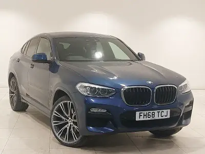 Usado BMW X4 M Sport 190 HP (139 kW) 2019 Azul SUV