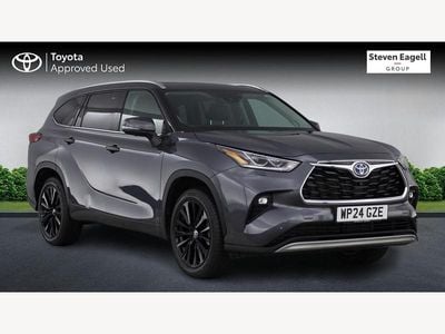 Used Toyota Highlander Premium 248 HP (182 kW) 2024 Grey SUV