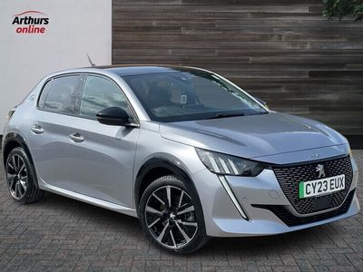 used Peugeot e-208 50KWH GT AUTO 5DR (7.4KW CHARGER) ELECTRIC FROM 2023 FROM WREXHAM (LL14 4EJ) | SPOTICAR