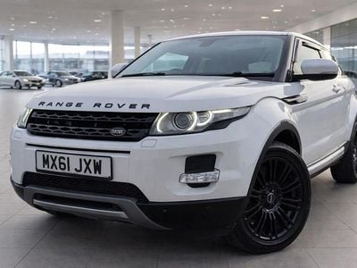 Used Land Rover Range Rover evoque Prestige 190 HP (139 kW) 2011 White Coupe