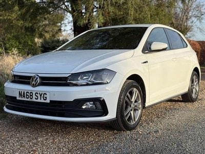 White Used 2018 VW Polo R-line Hatchback | £10,895 (Fair price)