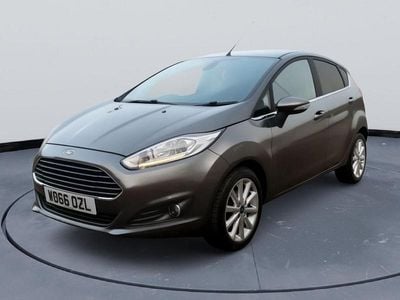 Used Ford Fiesta Titanium 2017 Grey Hatchback