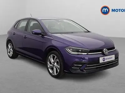 Used VW Polo Style 95 HP (69 kW) 2023 Mauve/purple Hatchback