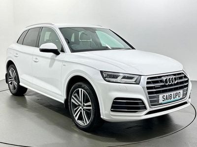 Used Audi Q5 S-Line 252 HP (185 kW) 2018 White SUV