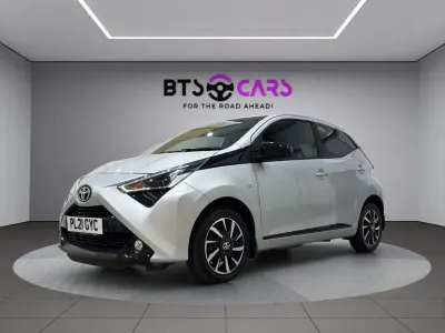 Used Toyota Aygo Trend 72 HP (52 kW) 2021 Silver Hatchback