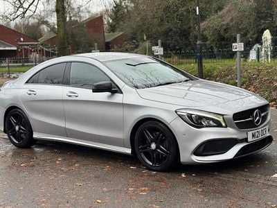 Silver Used 2017 Mercedes CLA220 AMG line Sedan | £11,995 (Fair price)