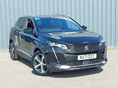 Second-hand Peugeot 3008 Premium 181 CP (133 kW) 2021 Negru SUV
