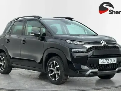 Begagnad Citroën C3 Aircross PureTech 110 HK (80 kW) 2022 Svart SUV