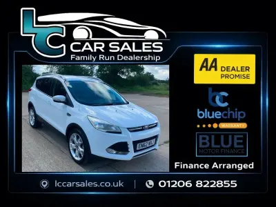 Used Ford Kuga Titanium 140 HP (102 kW) 2013 White SUV