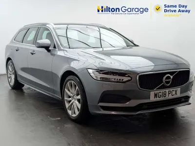 Usado Volvo V90 Momentum 190 CV (139 kW) 2018 Gris Familiar