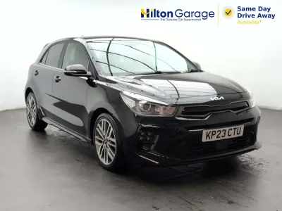 Used Kia Rio GT-Line S 118 HP (86 kW) 2023 Black Hatchback