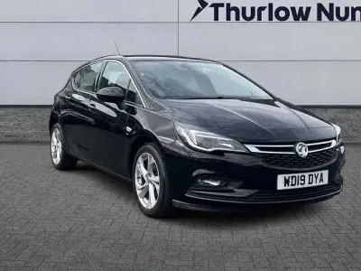 Used Vauxhall Astra SRi 150 HP (110 kW) 2019 Black Hatchback