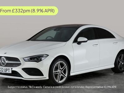 White Used 2022 Mercedes CLA250e AMG Line Premium Plus Sedan | £24,008 (Fair price)