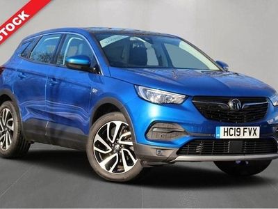 Used Vauxhall Grandland X Elite 130 HP (95 kW) 2019 Blue SUV