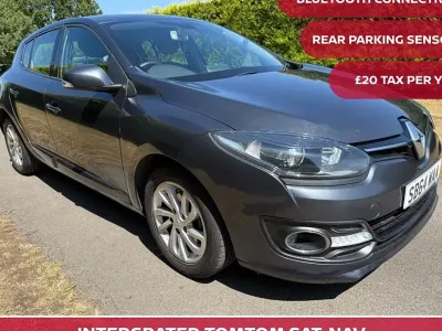 Used Renault Mégane III Dynamique 110 HP (80 kW) 2014 Grey Hatchback