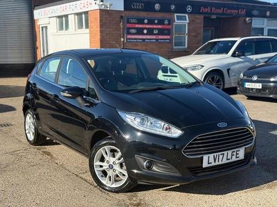 Used Ford Fiesta Zetec 2017 Black Hatchback