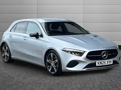 Used Mercedes A180 Sport Edition 148 HP (108 kW) 2025 High tech silver Hatchback