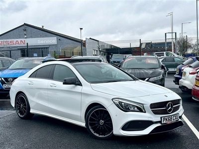 used Mercedes CLA200 CLA Class 1.6AMG Line Night Edition (Plus) Coupe 7G DCT Euro 6 (s/s) 4dr