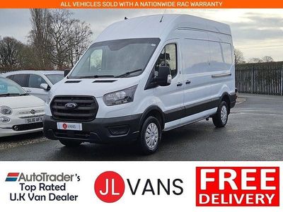 Frozen white (solid colour) Used 2022 Ford Transit | £17,450 (Good price)