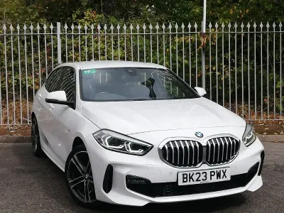 Used BMW 118 M Sport 136 HP (100 kW) 2023 White Hatchback