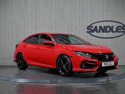 Used Honda Civic Sport 182 HP (133 kW) 2021 Red Hatchback