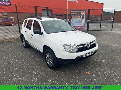 Used Dacia Duster Acces 2013 White Hatchback