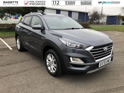 Used Hyundai Tucson SE 113 HP (83 kW) 2020 Grey SUV