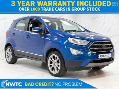 Used Ford Ecosport Titanium 125 HP (91 kW) 2019 Blue SUV