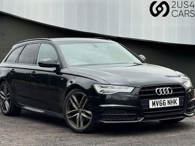 Used Audi A6 Black Edition 190 HP (139 kW) 2016 Black Estate