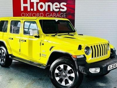 Used 2023 Jeep Wrangler Unlimited Overland SUV | £39,995 (Fair price)