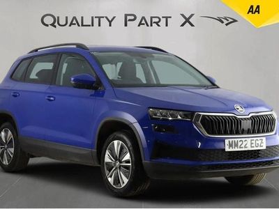 Used Skoda Karoq SE Drive 150 HP (110 kW) 2022 Blue SUV