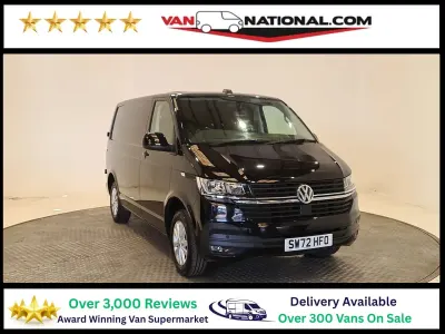 Used VW T6.1 Highline 110 HP (80 kW) 2023 Black Van