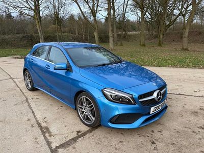 Used Mercedes A180 AMG Line Premium 2017 Blue Hatchback